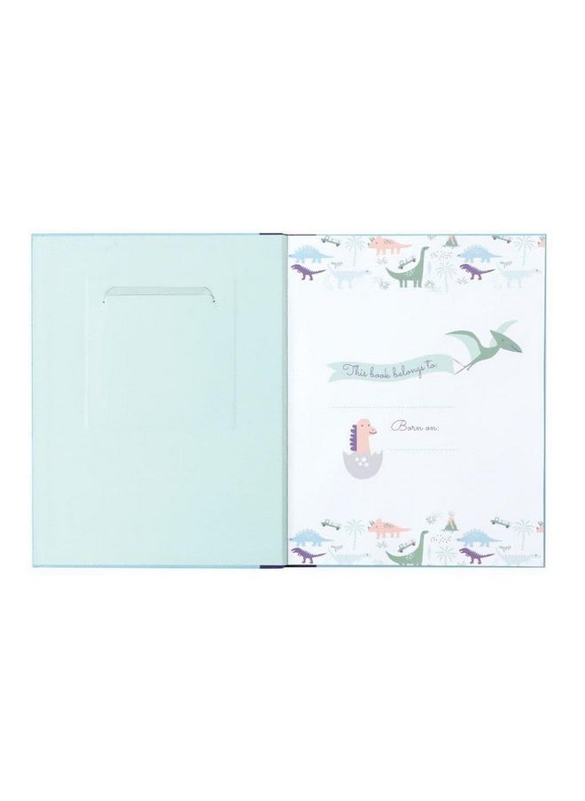 Carter's MB2-23283B Hear Me Roar Dinosaur Baby Memory Book, 9.5'' W x 11'' H
