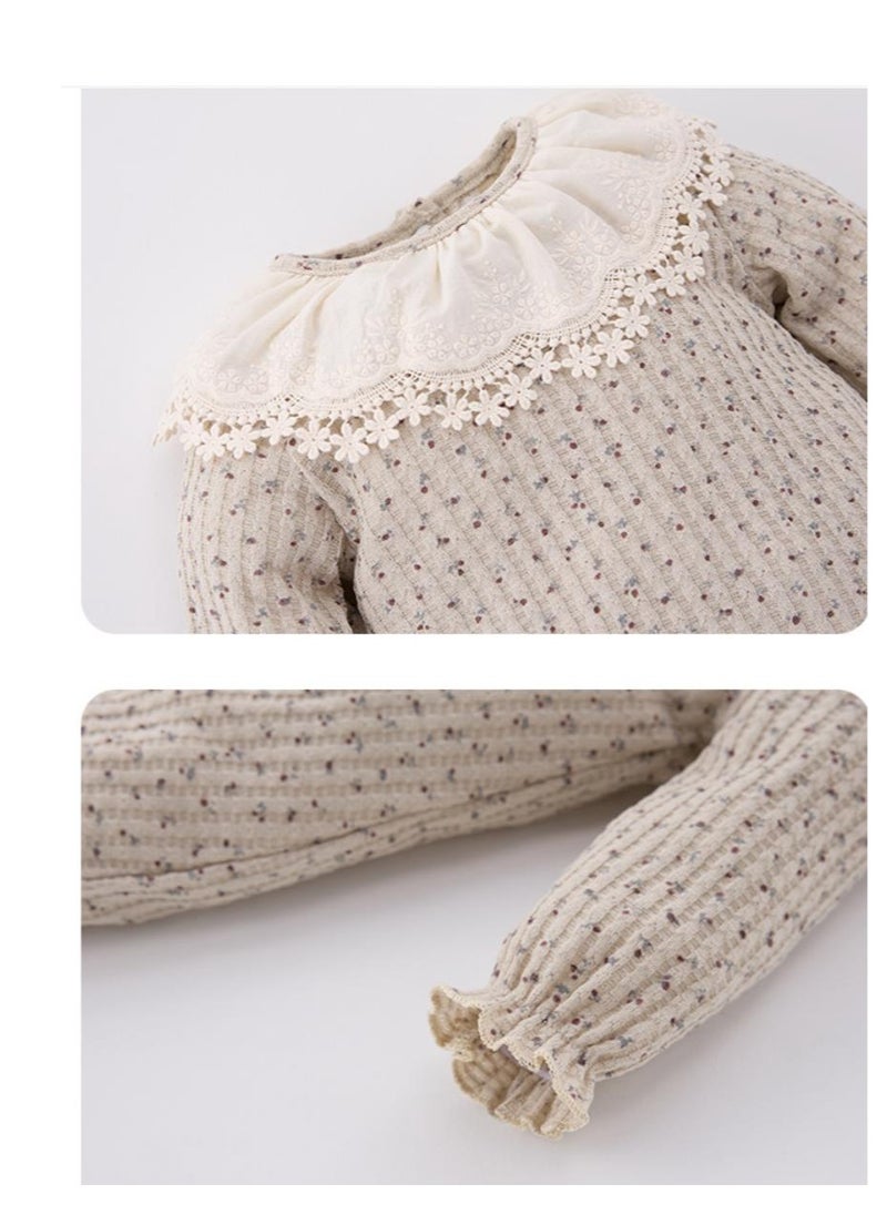 Baby Jumpsuit For Outdoor Wear, Super Cute Baby Crawling Suit