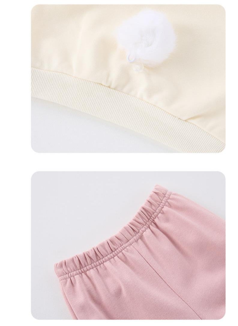 Super Cute Rabbit Hoodie+Sweatpants Casual Two-Piece Set