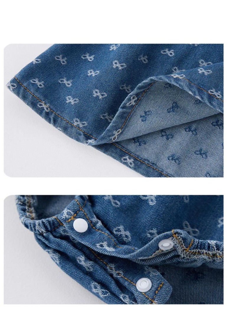 Infant And Toddler Denim Dress