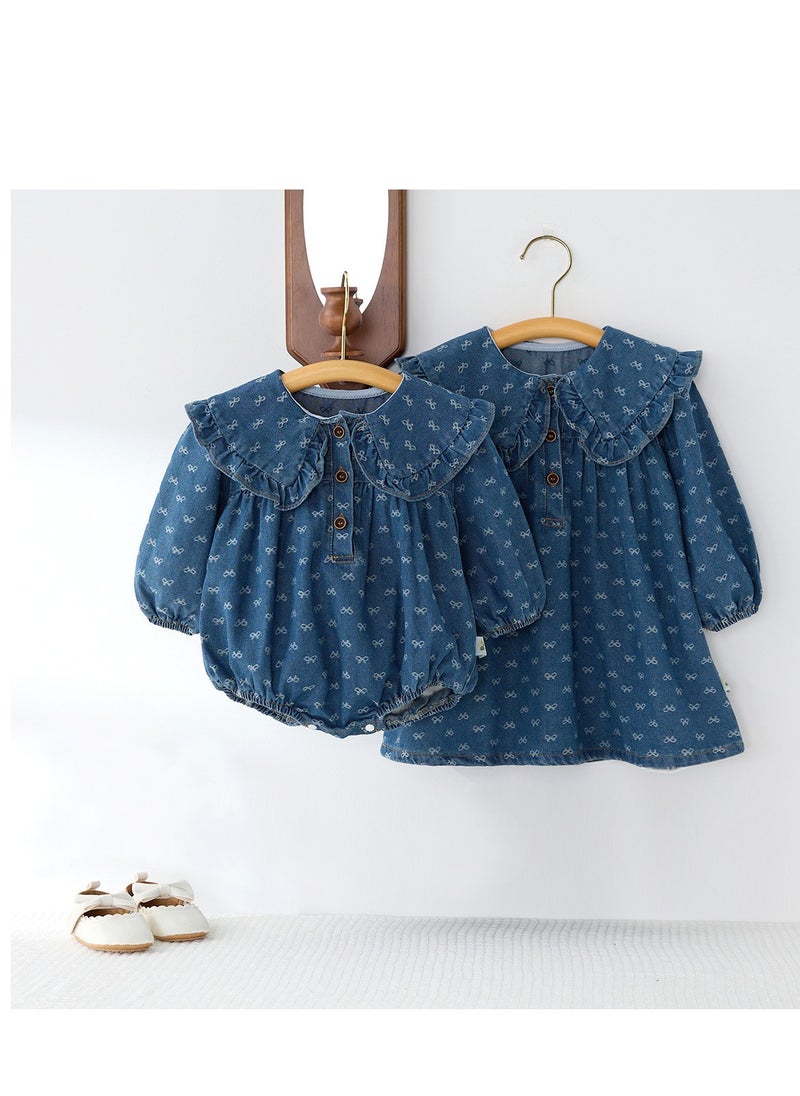 Infant And Toddler Denim Dress