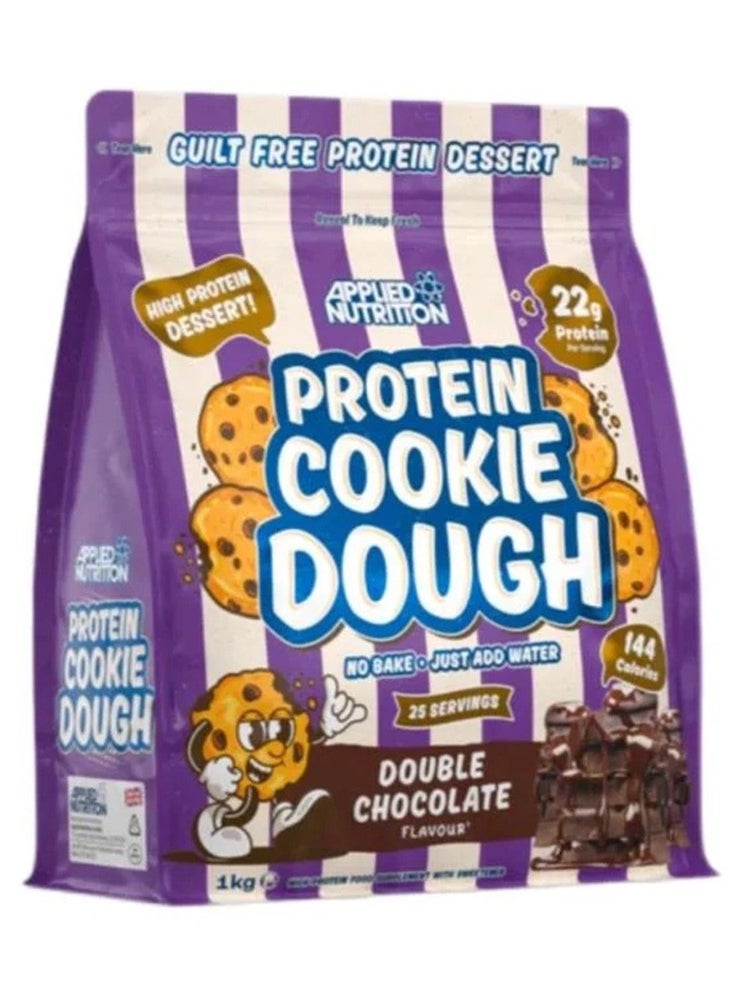 APPLIED NUTRITION PROTEIN COOKIE DOUGH DOUBLE CHOCOLATE 25 SERVINGS 1KG