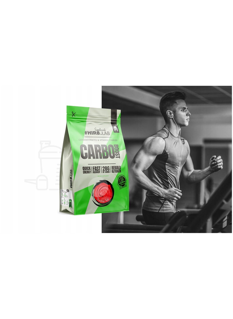 HIRO.LAB - Carbo Boost 1000g Strawberry Twist