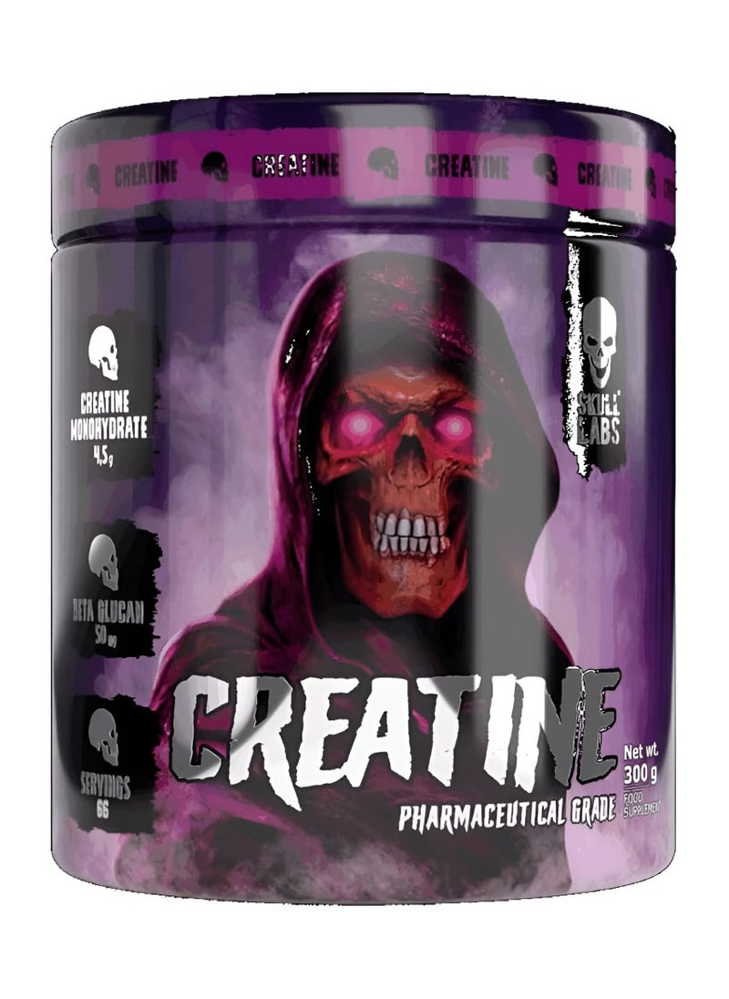 Skull Labs, Creatine Monohydrate, 300g, 66 Servings