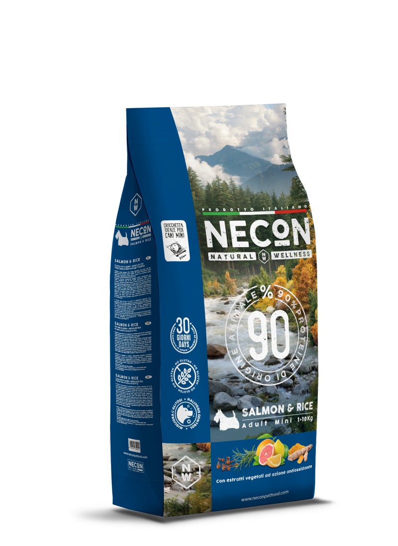 NECON NATURAL WELLNESS ADULT MINI SALMON AND RICE