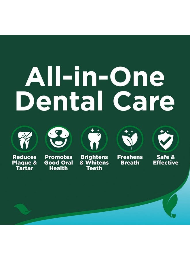Vet's Best Dental Care Finger Wipes - Reduces Plaque & Tartar Build Up - Freshens Breath - Teeth Cleaning Finger Wipes for Dogs & Cats - 50 Count