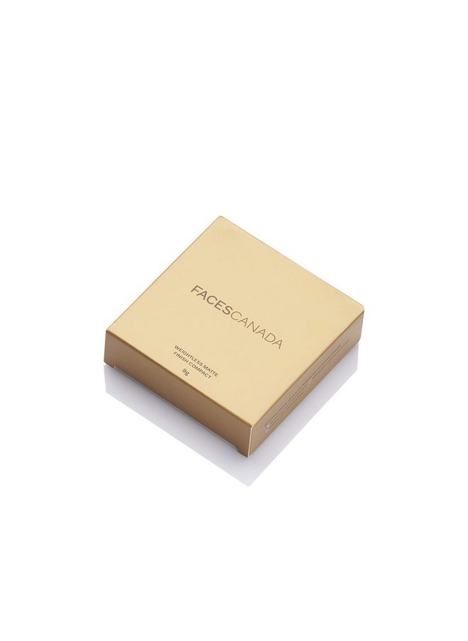 Weightless Matte Finish Compact Ivory 01 9Gm