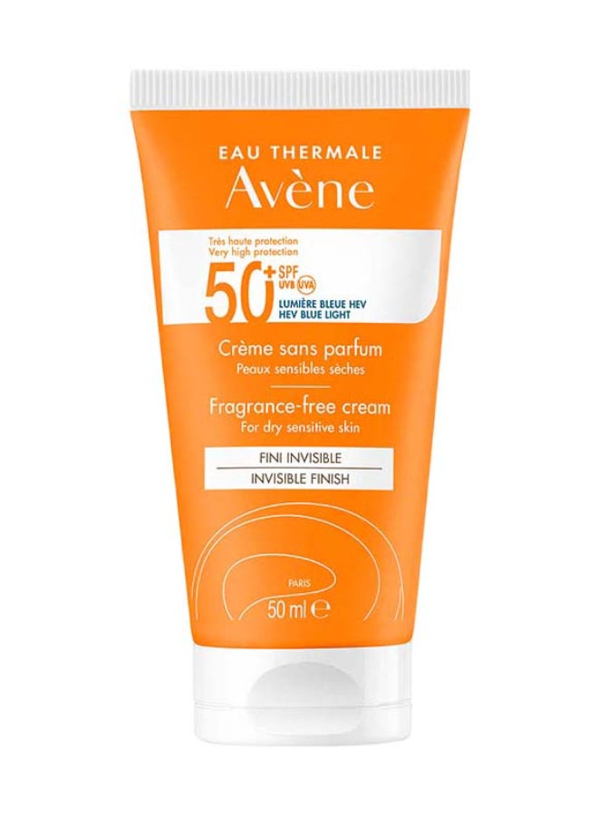 Very High Protection Spf 50+ Fragrance-Free Cream yellow 50ml