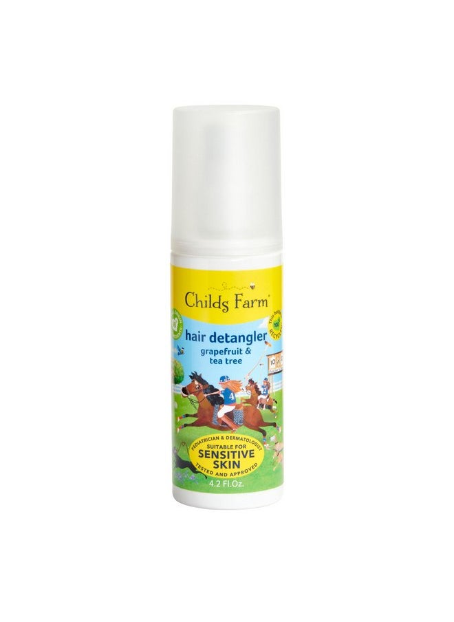 Childs Farm, Kids Hair Detangler, Grapefruit & Organic Tea Tree, Suitable for Dry, Sensitive & Eczema-prone Skin, 4.2 Fl Oz