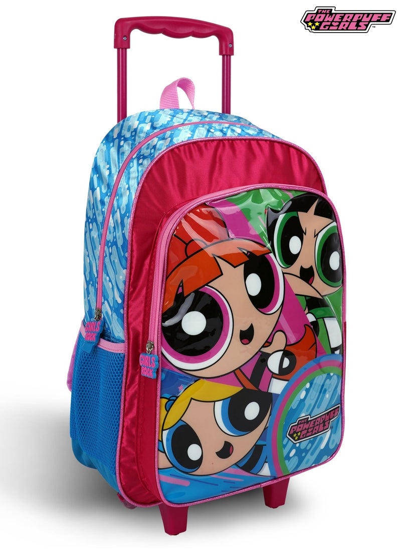 5-in-1 Trolley School Bag Set - Ergonomic Backpack, Water Bottle, Lunch Box, Insulated Bag & Pencil Case, Lightweight & Durable, for Girls 6+, Perfect for School & Travel