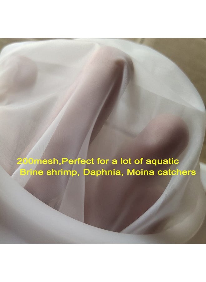 200 Mesh Baby Brine Shrimp Net Collect Brine Shrimp Artemia Copepod Sieve for Brine Shrimp Hatchery