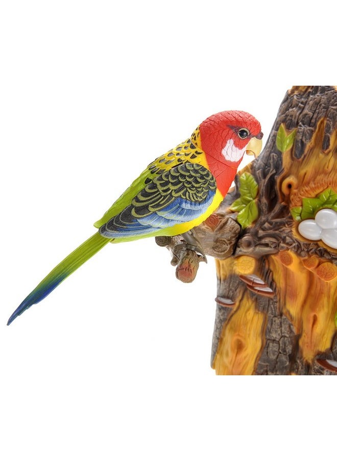 PowerTRC Adorable Chirping & Dancing Bird with Motion Sensor | Wall Decoration | Pet Bird | Novelty Gift