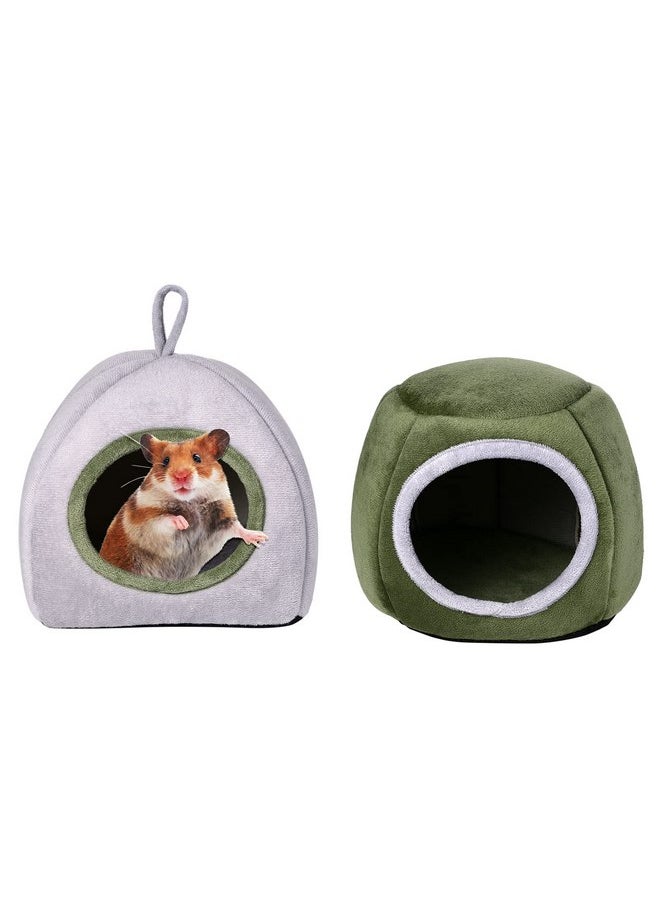 Avaner Guinea Pig Bed 2 Pack, Hamster Bed House, Guinea Pig Huts