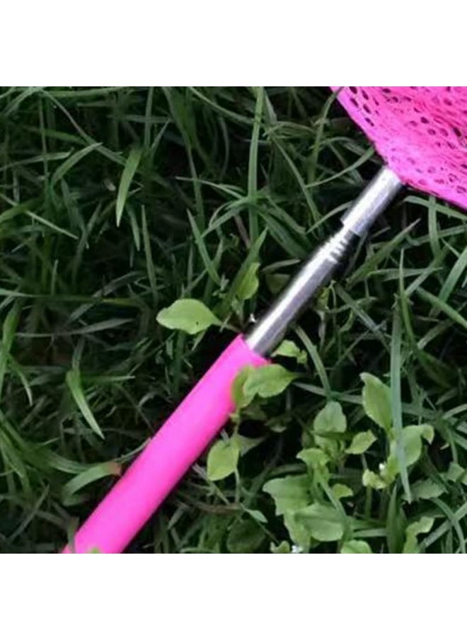 Butterfly Fishing Net with Handle Telescopic Stretch Catching Net Outdoor Small Fishing Game Toy for Children Kids Aquarium Fish Tank
