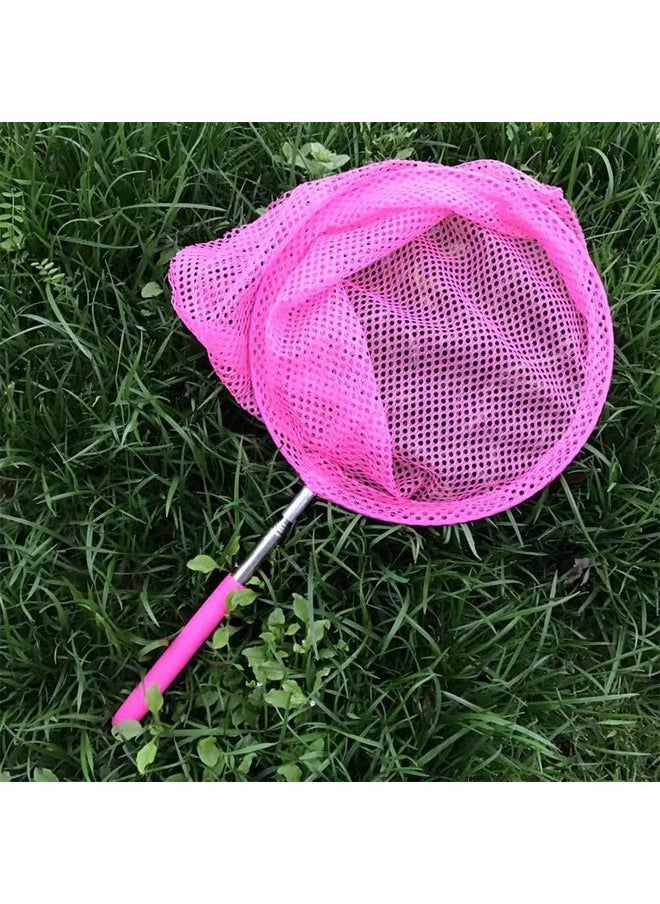 Butterfly Fishing Net with Handle Telescopic Stretch Catching Net Outdoor Small Fishing Game Toy for Children Kids Aquarium Fish Tank