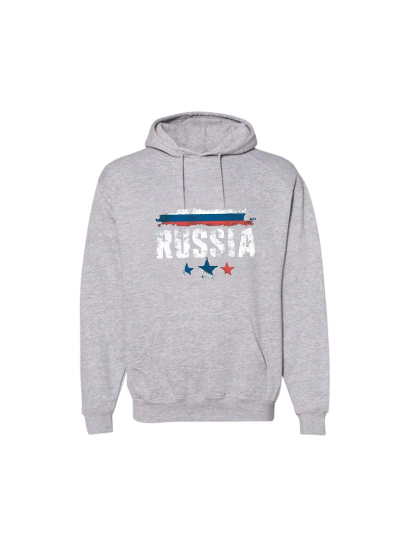 Russia Women's Hoodie-100% Cotton Fabric,Long Sleeve|Casual Wear For Travel,Sports&Daily Outfits|Russia Printed Hoodies