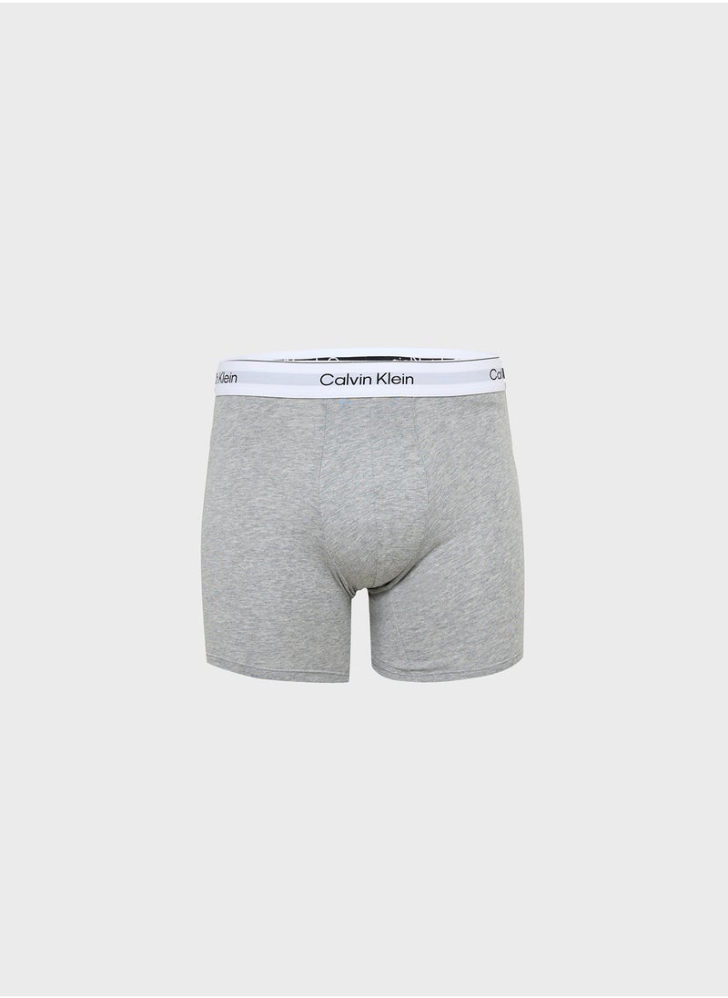 Icon Cotton Stretch Boxer Brief - 3 Pack