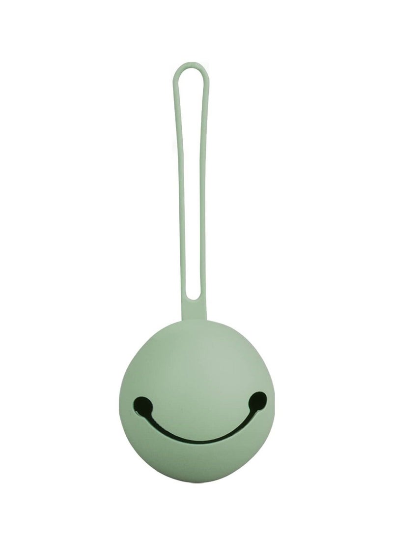 Green Pacifier Holder Case, for Bag, Travel Outdoor, Stroller