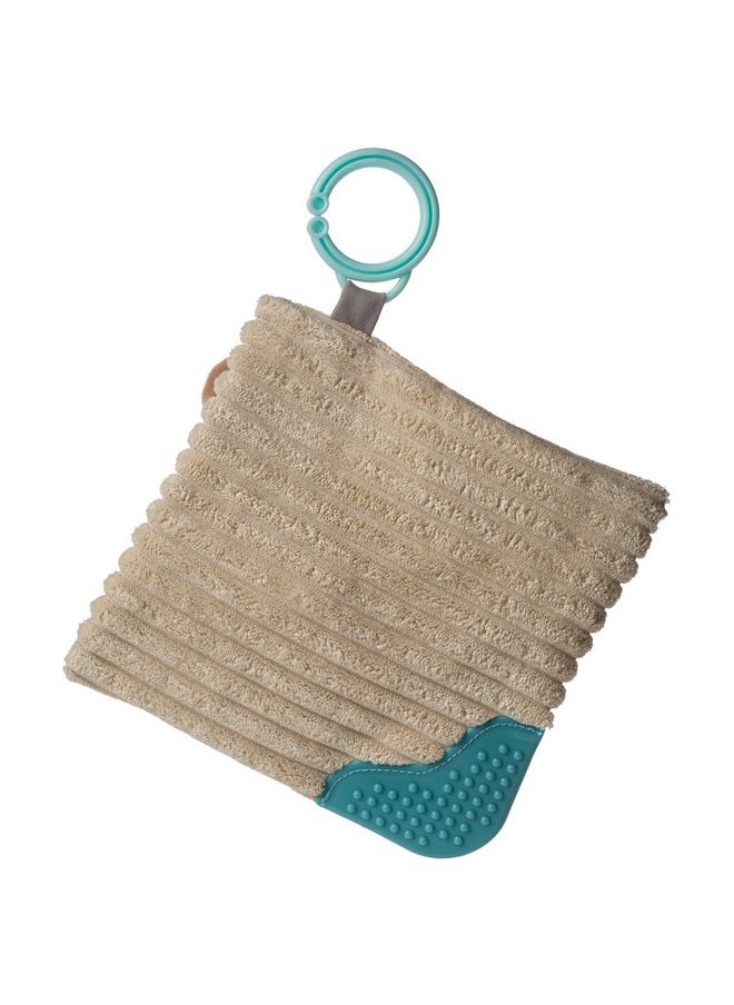 Mary Meyer Crinkle Teether Toy with Baby Paper and Squeaker, 6 x 6-Inches, Sparky Puppy