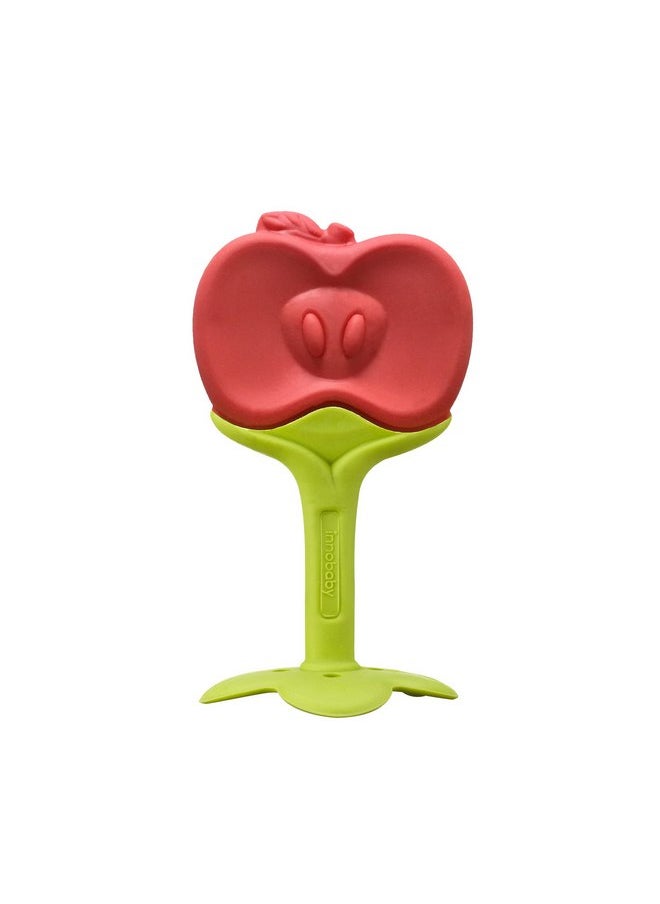 Innobaby Original Teethin Smart EZ Grip Fruit Teether and Sensory Toy for Babies and Toddlers in Apple. BPA Free Teether