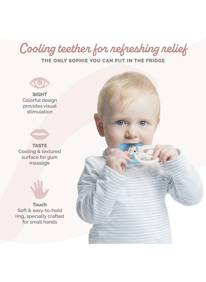 Sophie la girafe | Cooling Teething Ring | Cool in Fridge for Refreshing Relief | Easy to Hold