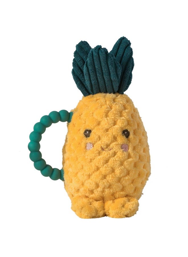 Mary Meyer Teether Baby Rattle, 6-Inches, Sweetie Pineapple