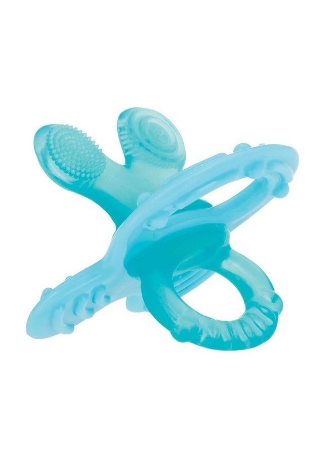 Nuby Chewbies Multi-Textured Silicone Teether - 3+ Months - Baby Teething Toy