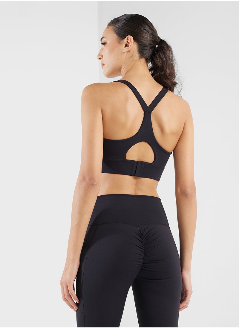 Medium Support Sports Bra With Back Clasp