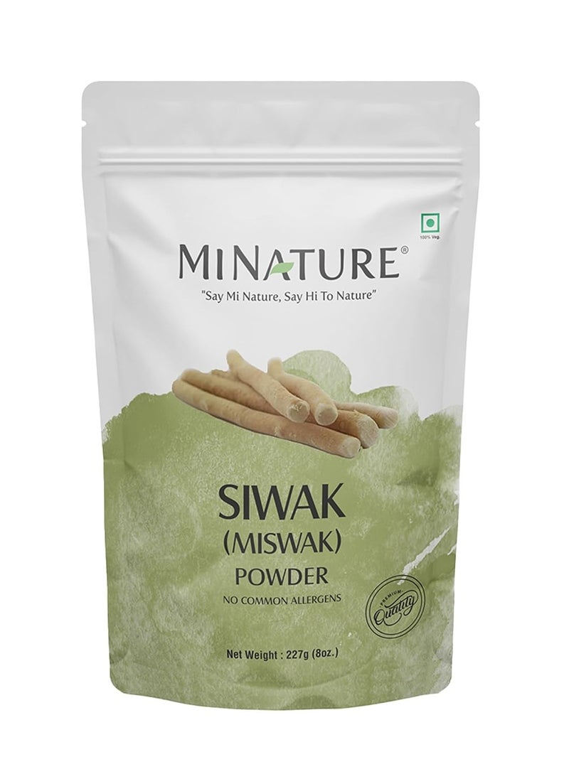 Miswak Siwak Powder 227g 100 Percent Natural Dental Care Whitening Toothpaste Alternative