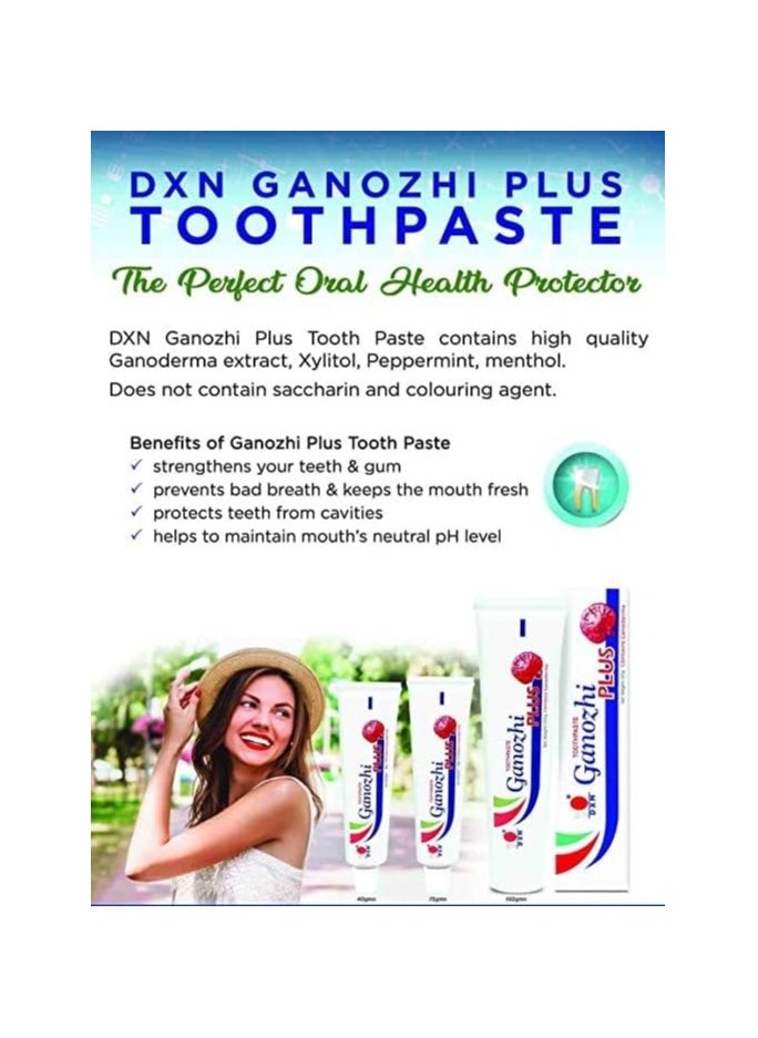 DXN Ganozhi Plus Tooth Paste 40G 4 PCS