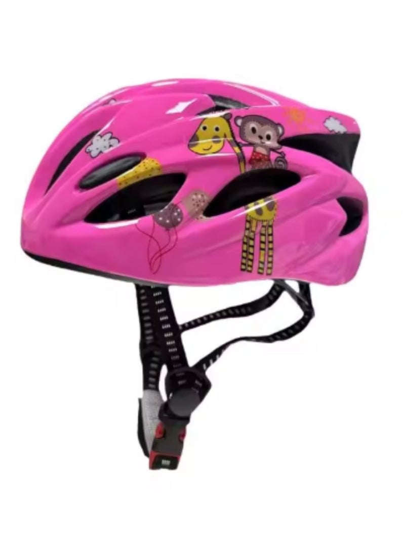 Children's Helmet for Girls , Adjustable Bicycle Helmets, Bicycle Helmet Protectors for Micro Scooters, Cycling Helmet, Skateboarding Helmet, Sports Helmet Pink