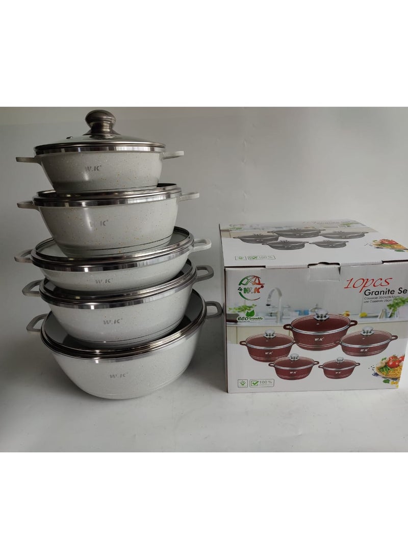 WK 10 Pcs Cooking Set