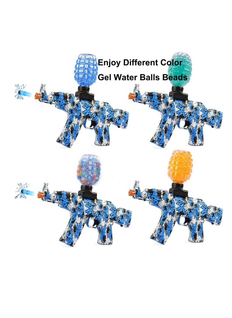 10,000 Rounds Per Pack Gel Ball Blaster Refill Ammo Water Bullets Beads Compatible with Gel Blasters Ammo Splatter Ball Gun Ammo 7.5 mm (20 Pack)