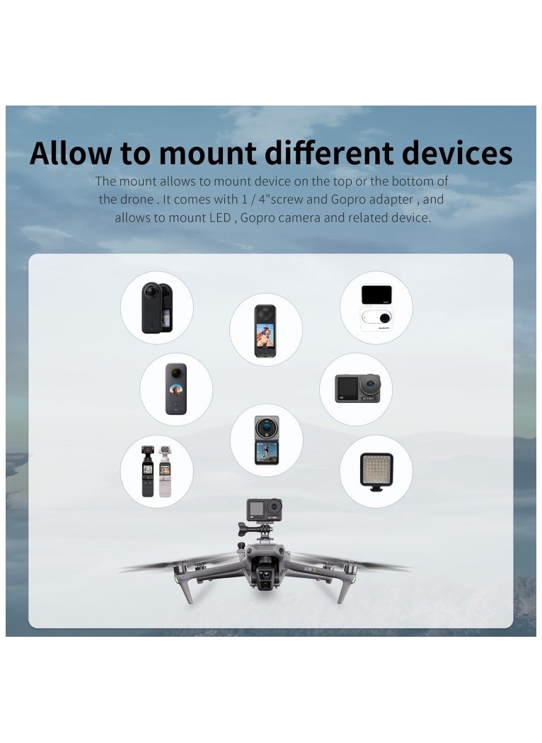 STARTRC DJI Air 3 Night Navigation Light Speaker Expansion Mount