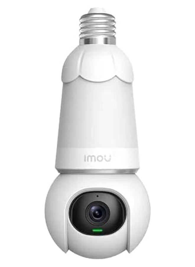 3MP Bulb & Camera 2 in 1 Camera, UHD Image by Imou Sense AI Algorithm, Easy Installation, 360° View with 8x Zoom and 340° Pan & 90° Tilt Lens, Human/Vechile Detection, 25m Night Vision, 2.4G WiFi, Imou Cloud Storage