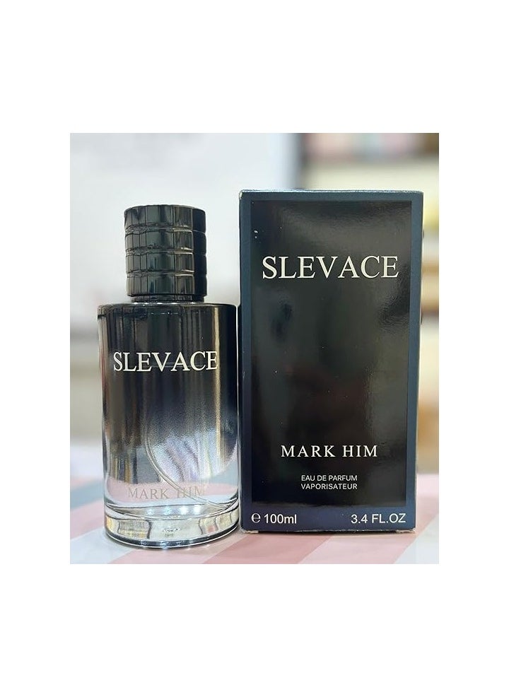 Mark Him SLEVACE Eau de Parfum Spray Vaporisateur 100ml | Bold & Sophisticated Fragrance