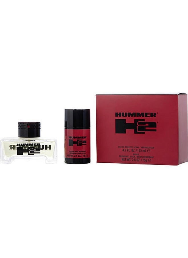 H2 Gift Set EDT 125ml + Deo Stick 75gm