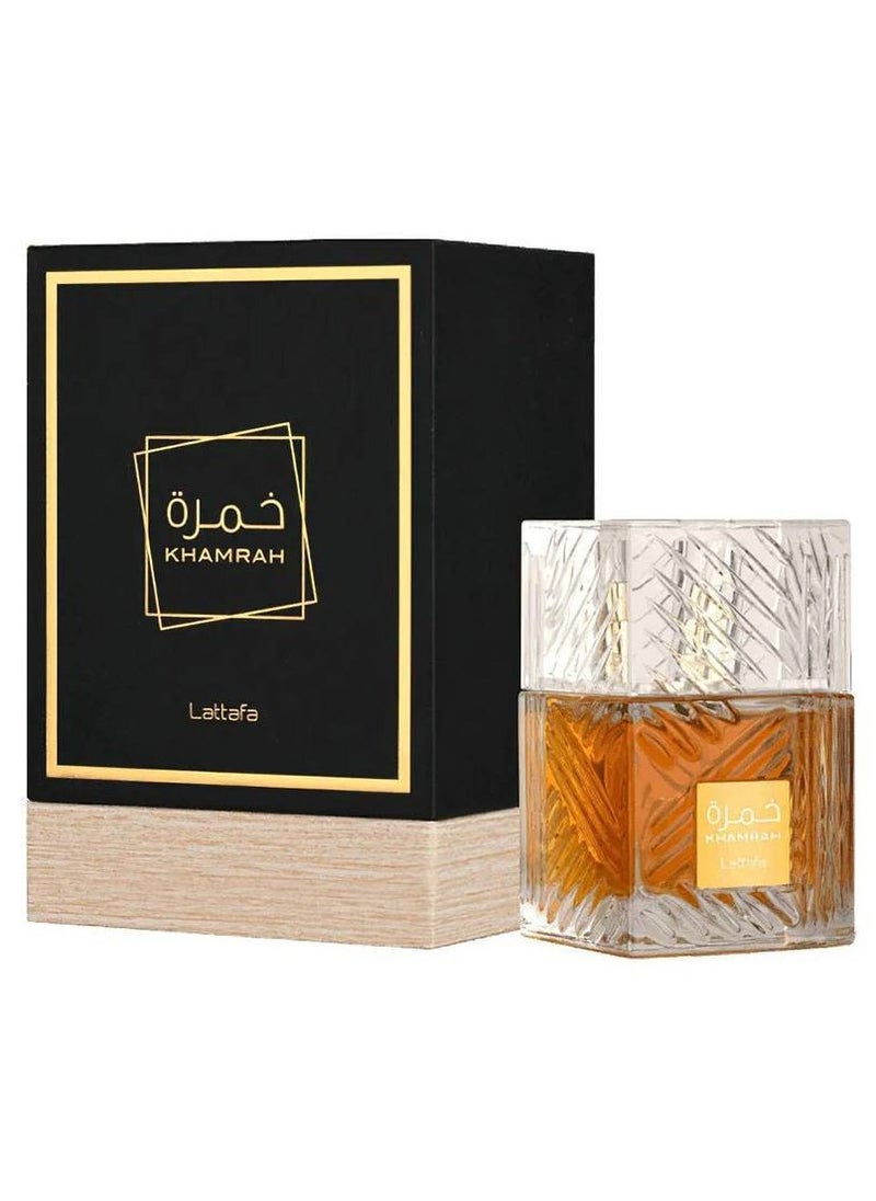 Khamrah Unisex Eau De Parfum by Lattafa 100ml