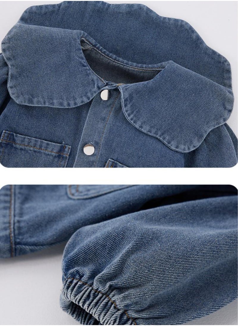 New Children's Stylish Denim Top