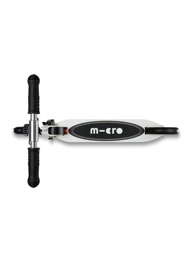 Micro Scooters | Sprite Glow LED Handlebar Adjustable Scooter White | Lightweight | Light Up Wheels | Foldable | 6-12yrs | Boys & Girls