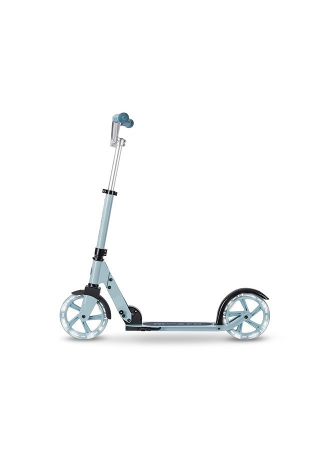 Micro Scooters | Cruiser LED Children's Scooter | Handlebar Adjustable | Lightweight | Light Up Wheels | Foldable | 6-12yrs | Boys & Girls