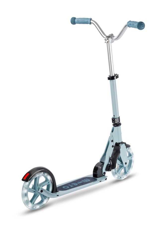 Micro Scooters | Cruiser LED Children's Scooter | Handlebar Adjustable | Lightweight | Light Up Wheels | Foldable | 6-12yrs | Boys & Girls