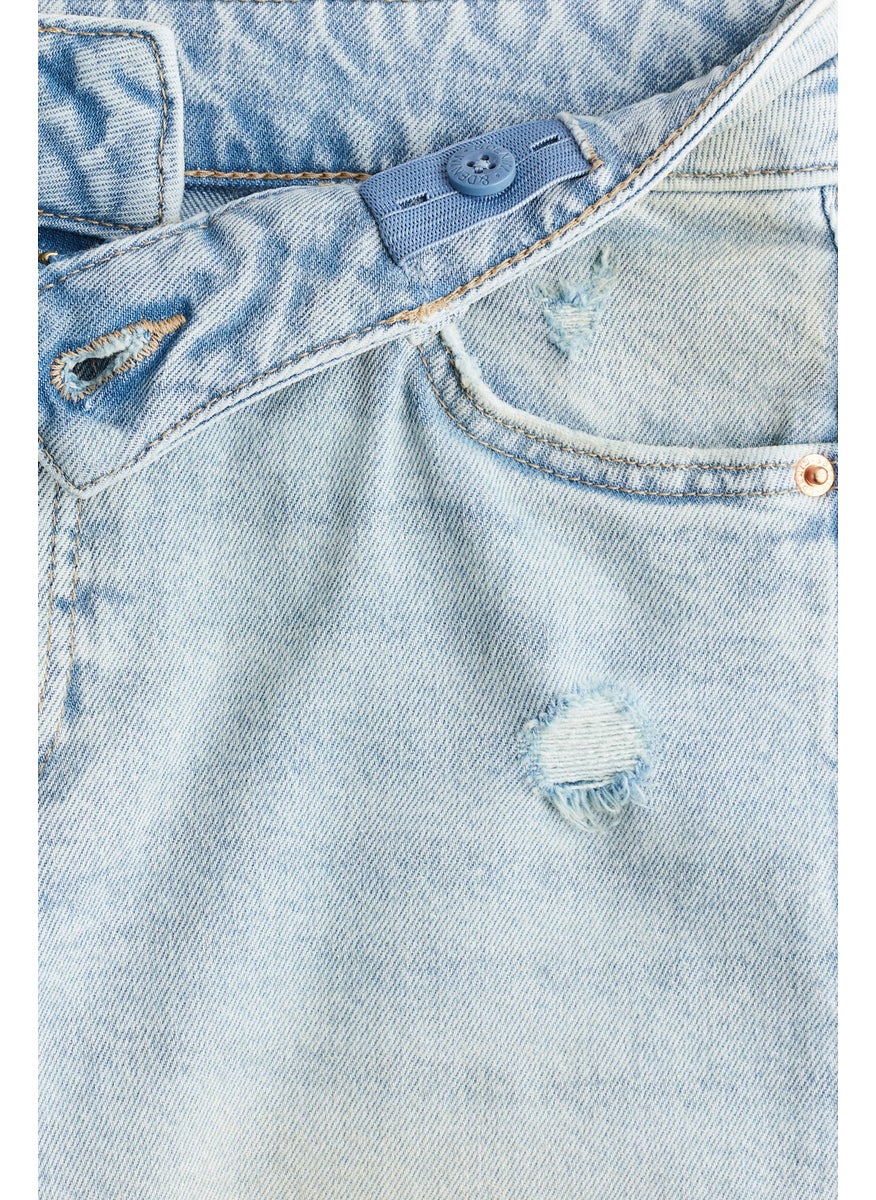 Baggy Fit Bootcut Leg Jeans