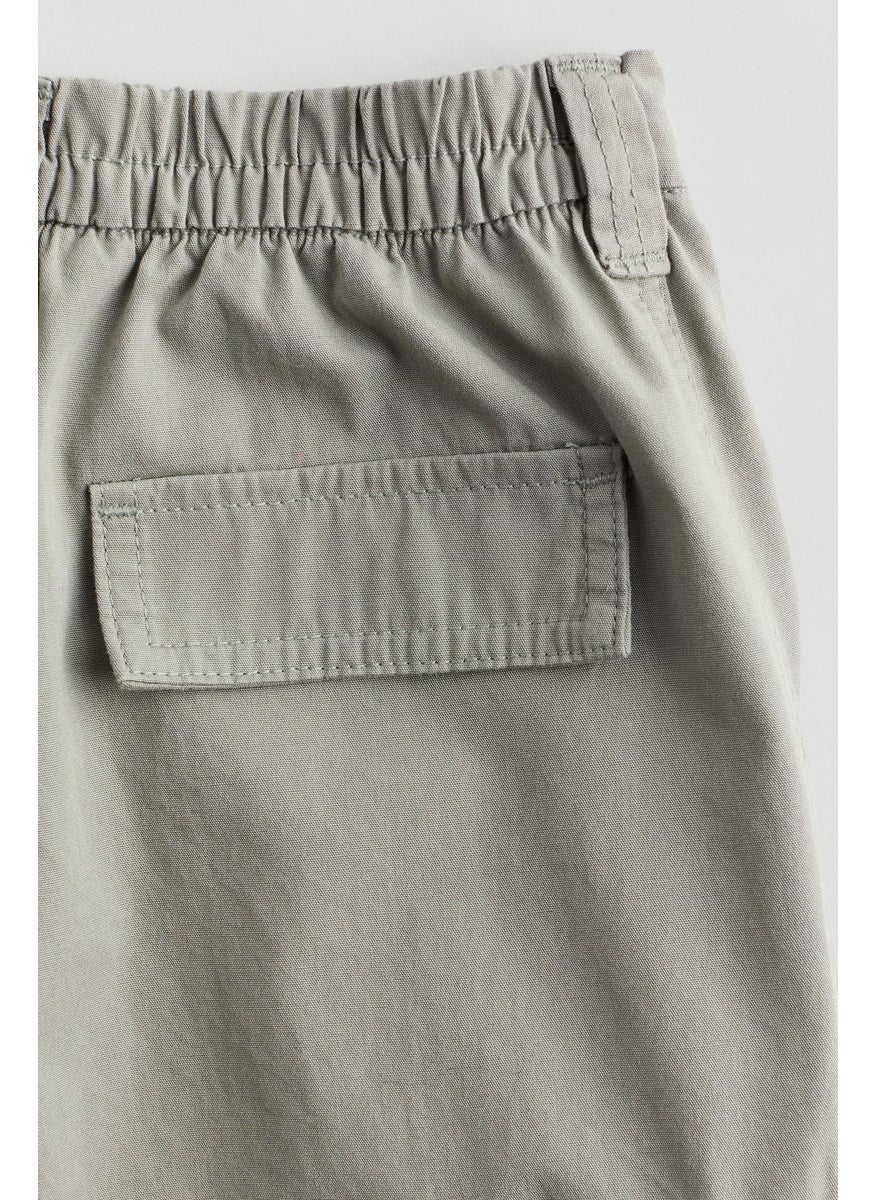 Wide Cargo Trousers