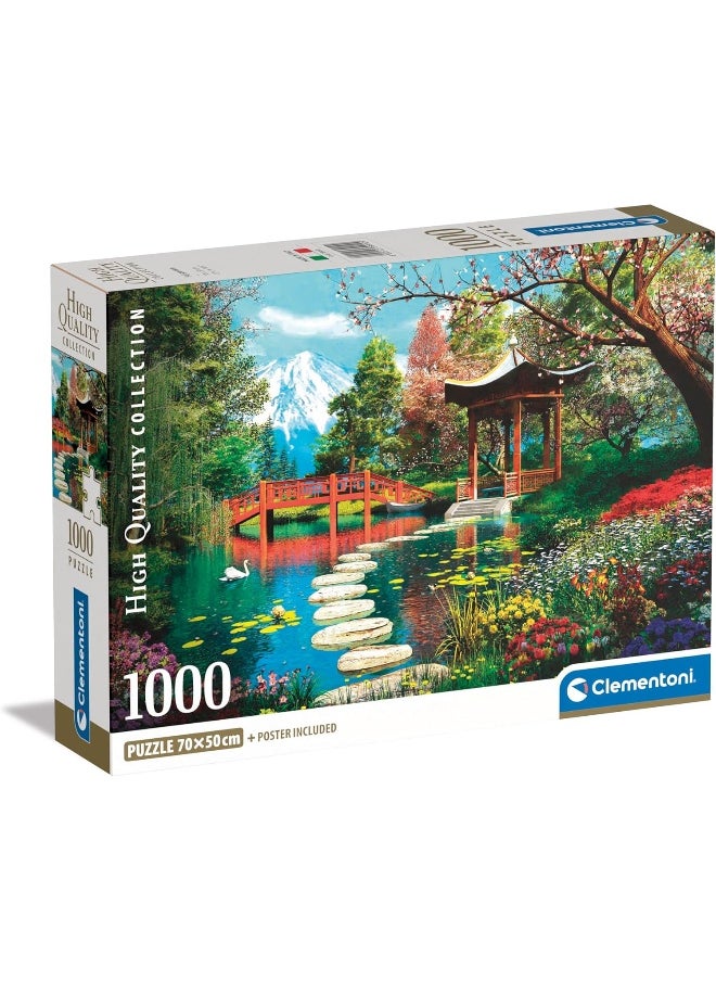 Clementoni High Quality Collection Jigsaw Puzzle - Fuji Gardens (1000 Pieces)