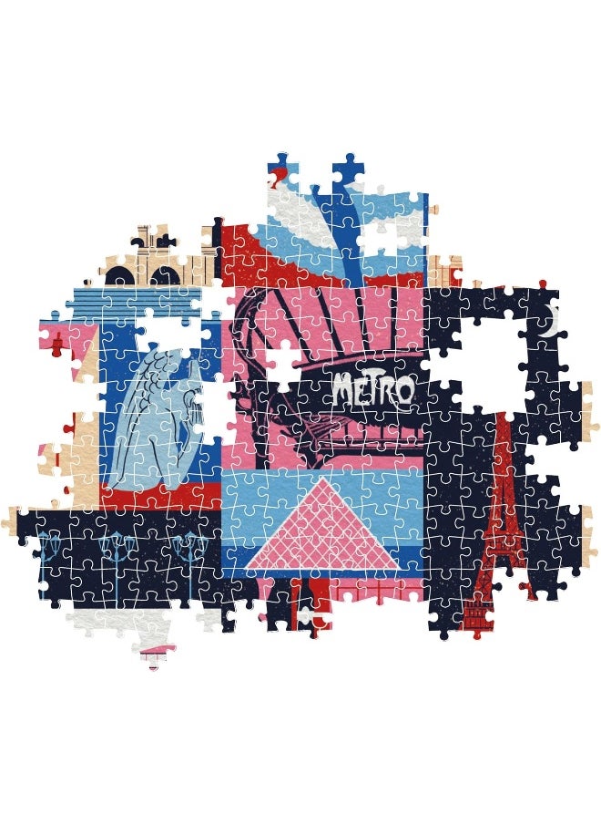 Clementoni Style in The City Paris Jigsaw Puzzle (1000 Pieces)