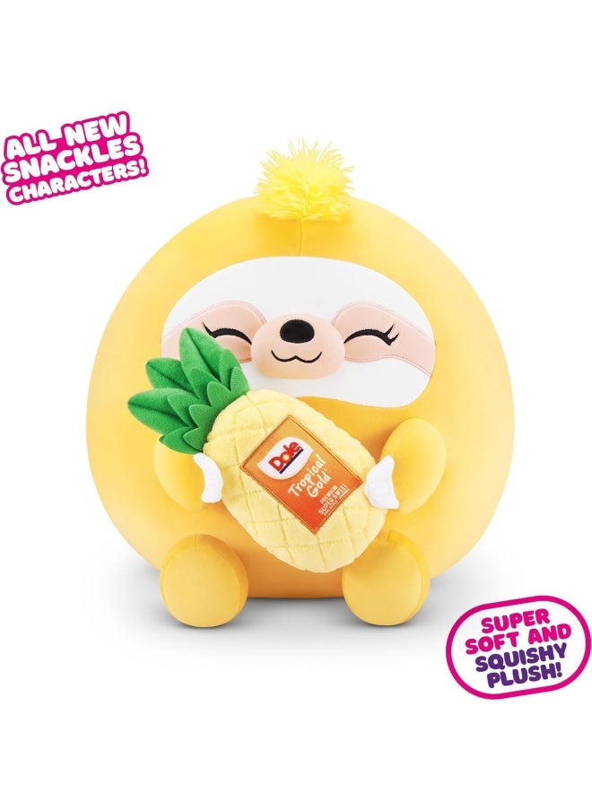 Snackles Series 2 Sandy the Sloth with Pineapple Dole Plush (40.64 cm)