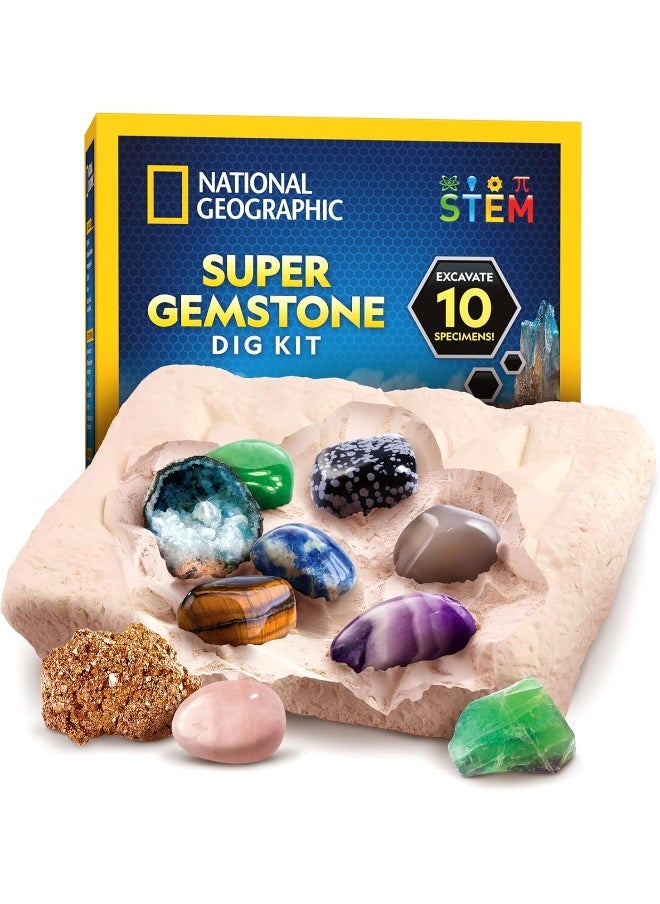 National Geographic Super Gemstone Dig Kit