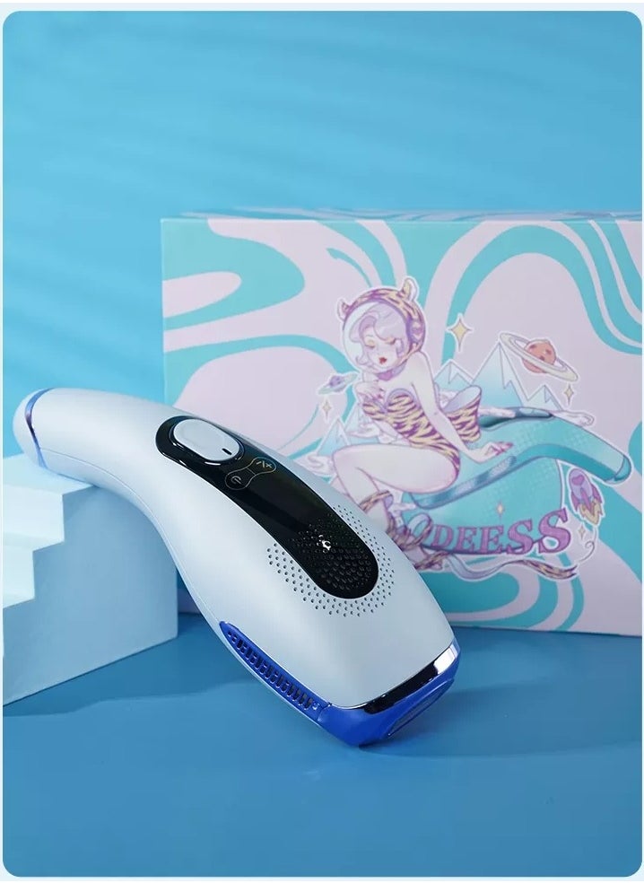 GP592 Ice Compress Hair Removal Device Sapphire Lens Infinite Flash