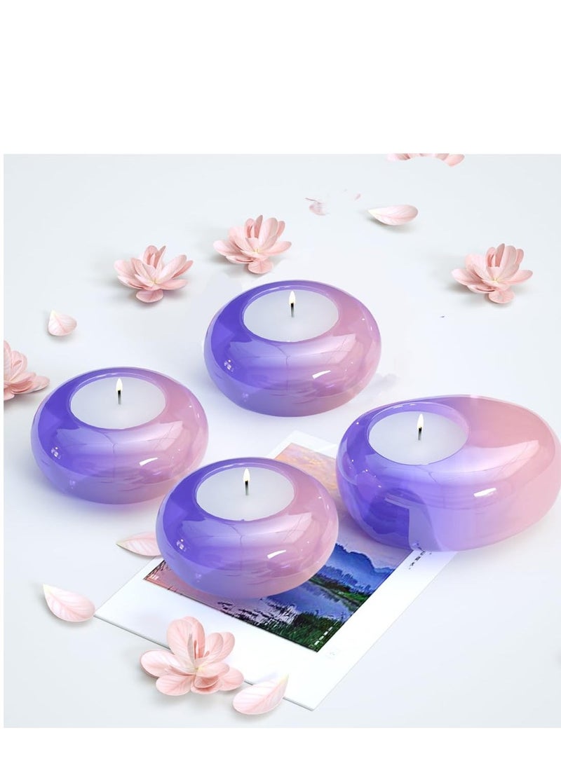 Tea Light Candle Holder Resin Molds Silicone,  Epoxy Mould Planter Moldfor DIY Jewelry Box, Candy Box, Plants Pot, Craft Making Decoration, Home Table Decoration